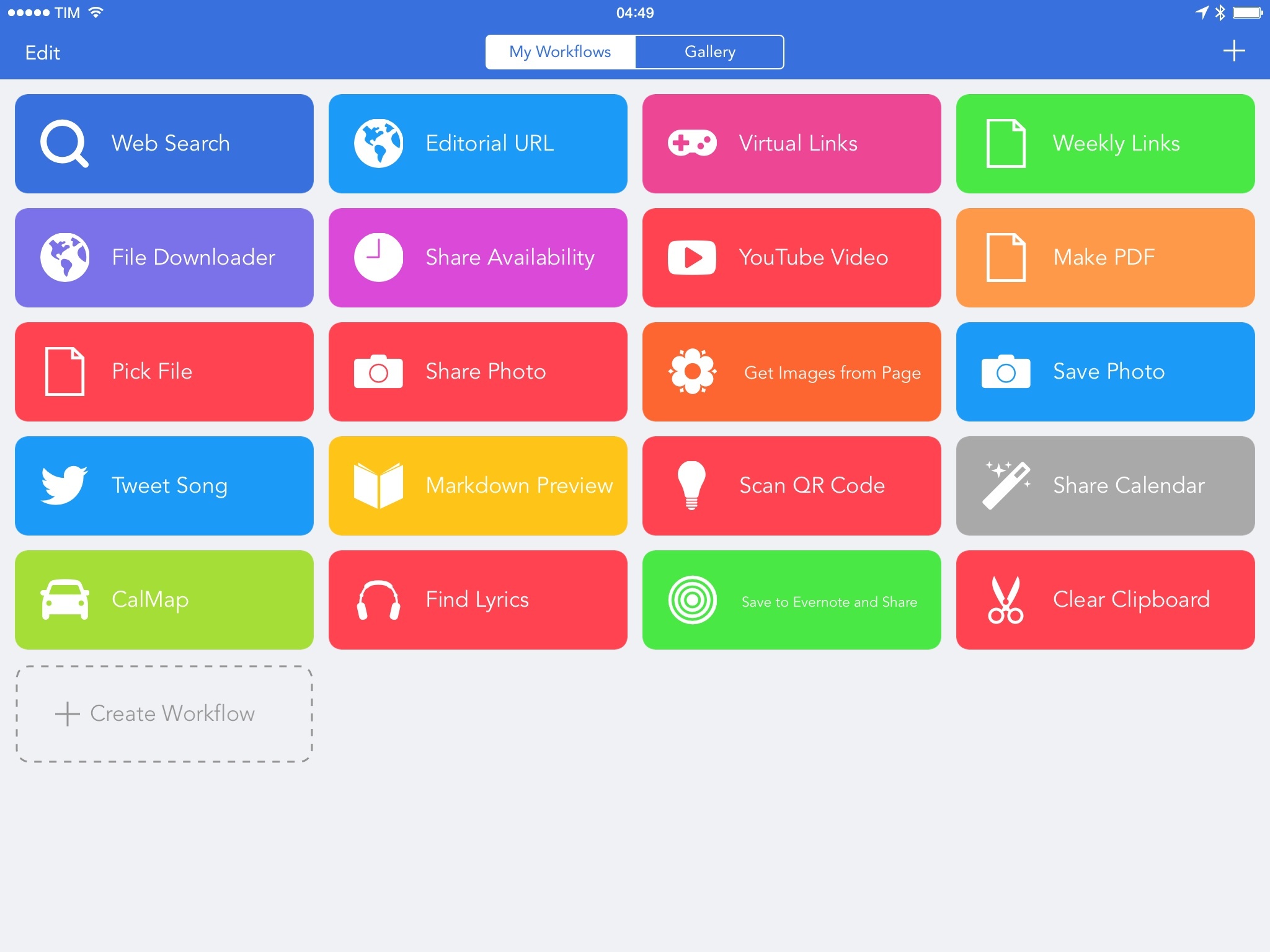 Workflow App - HD Wallpaper 