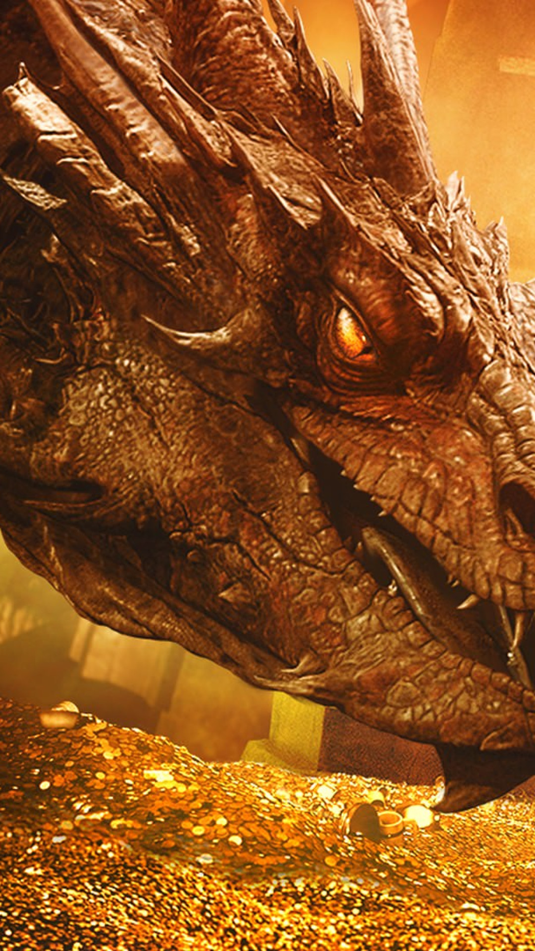 Smaug Iphone Wallpaper Dragin In The Hobbit The Desolation - Smaug Hd