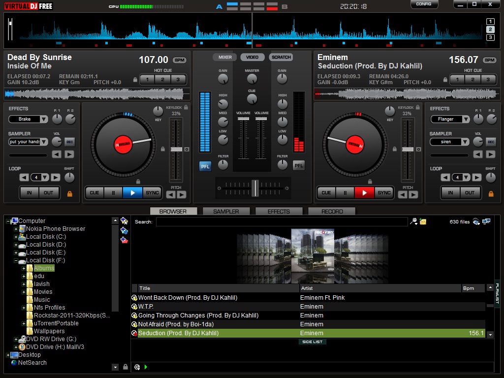 virtual dj wallpaper free download