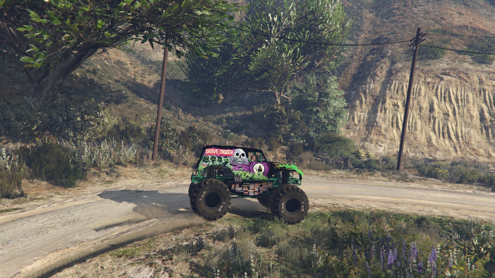 Gta 5 monster. Monster GTA 5. Мод ГТА 5 монстр трак. Monster Jam Grave Digger.