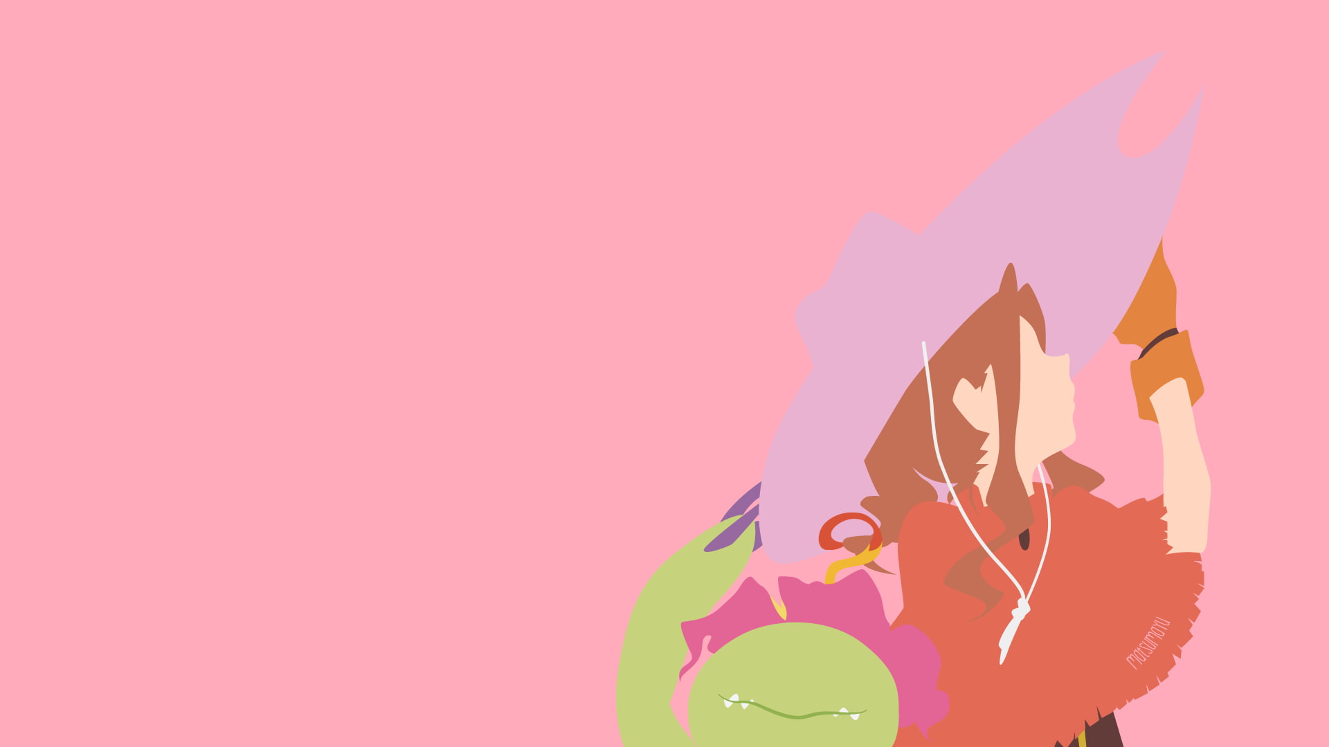 Digimon Adventures Tai Minimal - HD Wallpaper 