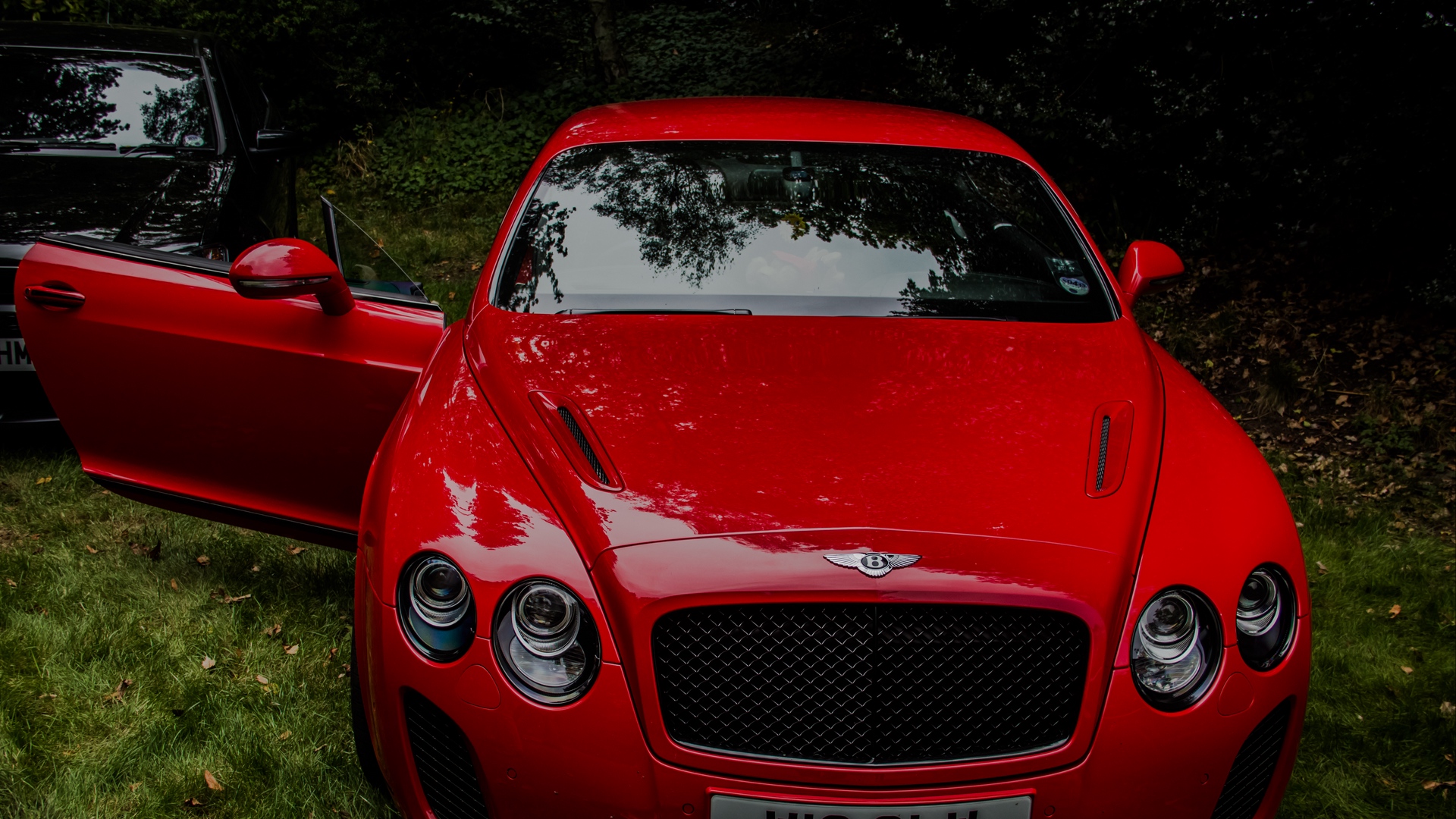 Wallpaper Bentley Continental Gt, Red, Front View, - Bentley Continental Gt Iphone - HD Wallpaper 