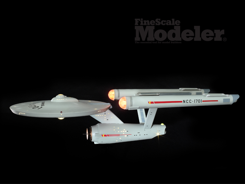 Uss Enterprise - Scale Model - HD Wallpaper 