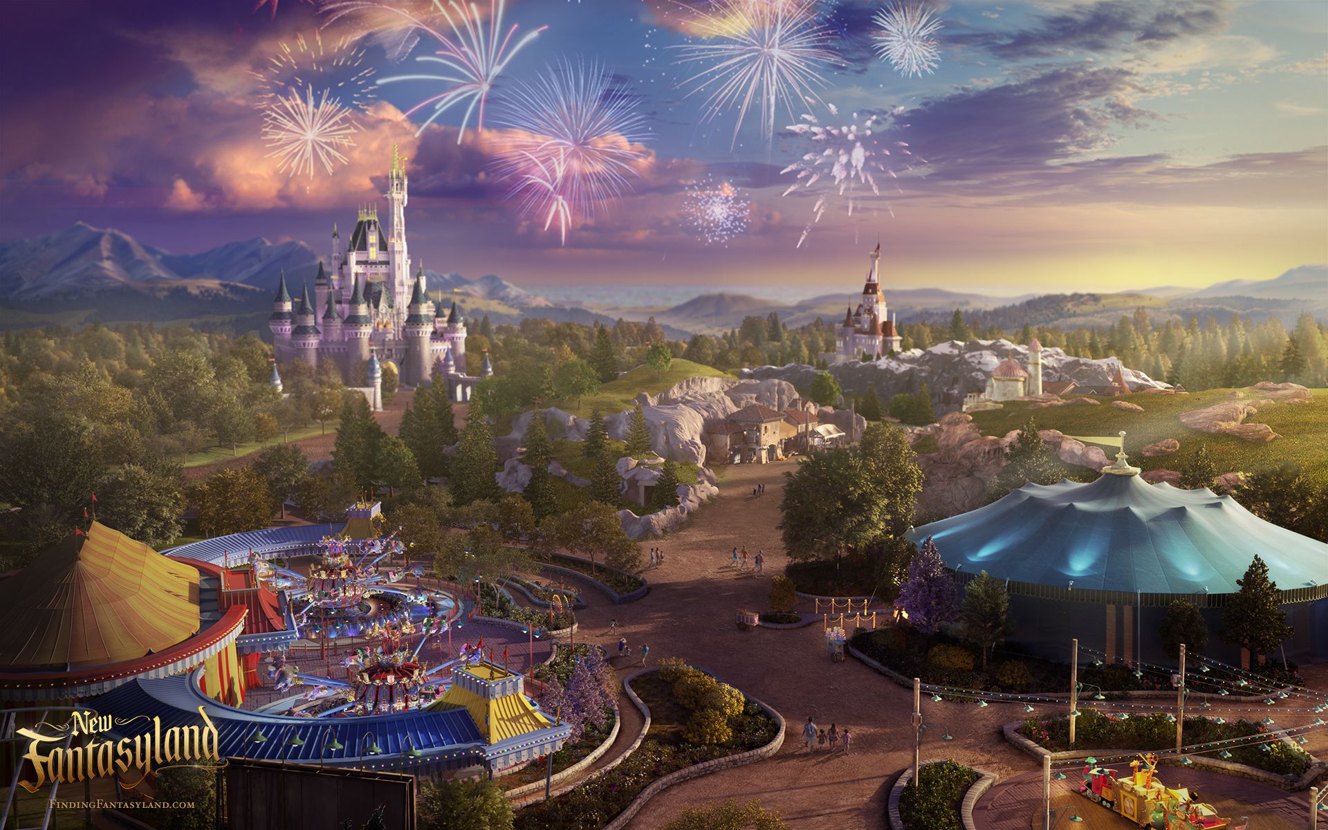 New Fantasyland - HD Wallpaper 