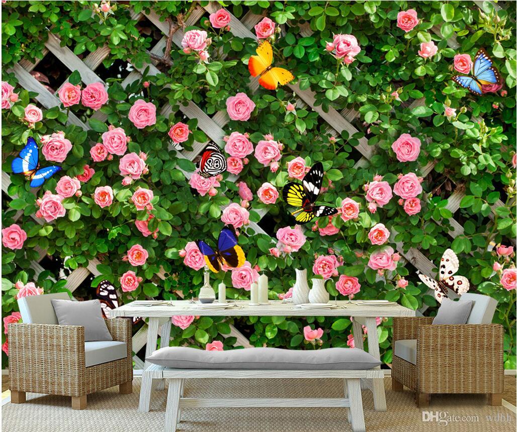 Flower On The Fence Background - 1028x860 Wallpaper - teahub.io