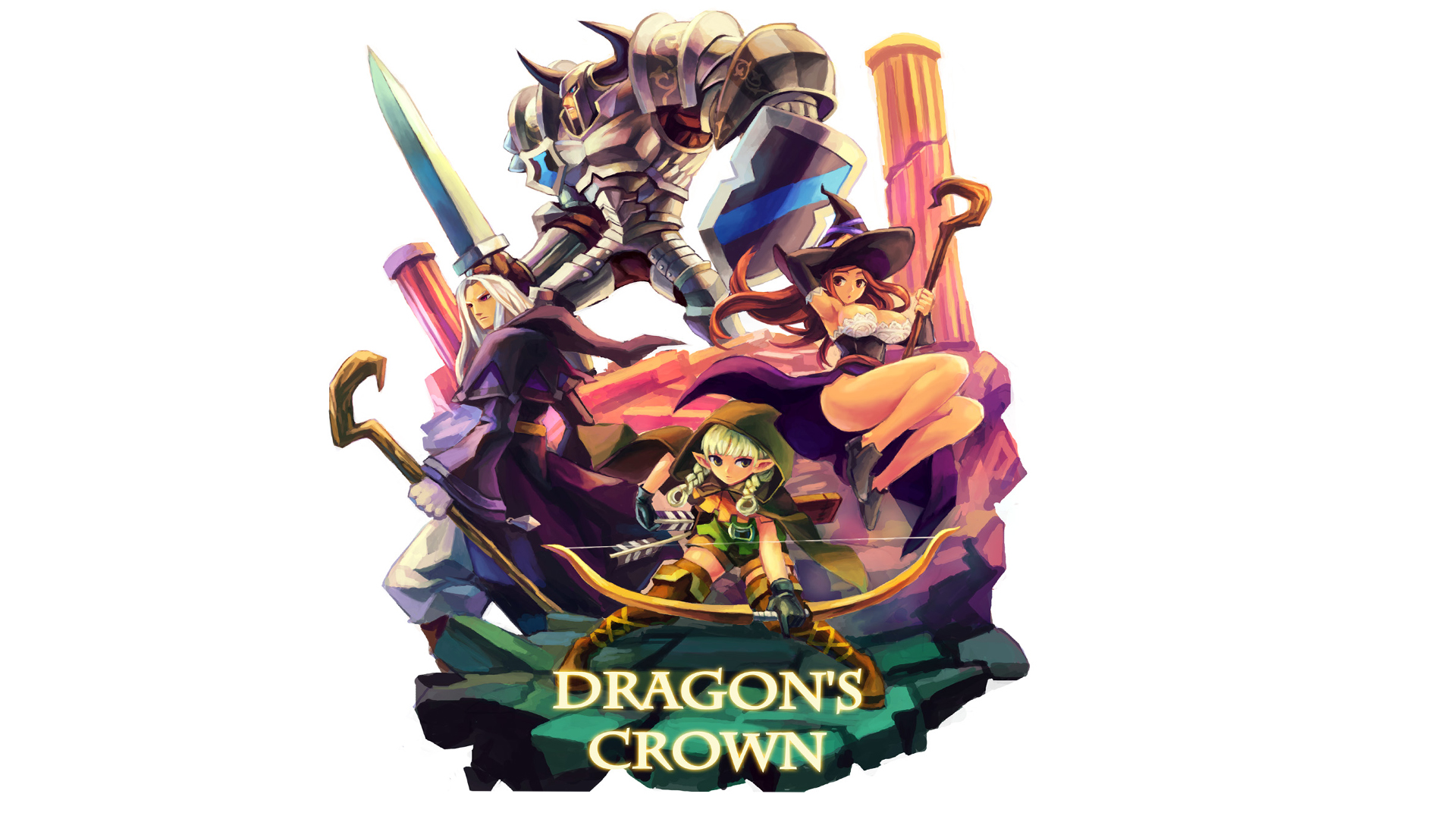 Dragons Crown Wallpaper Dragon S Crown Pro Sorceress Wizard 19x1080 Wallpaper Teahub Io