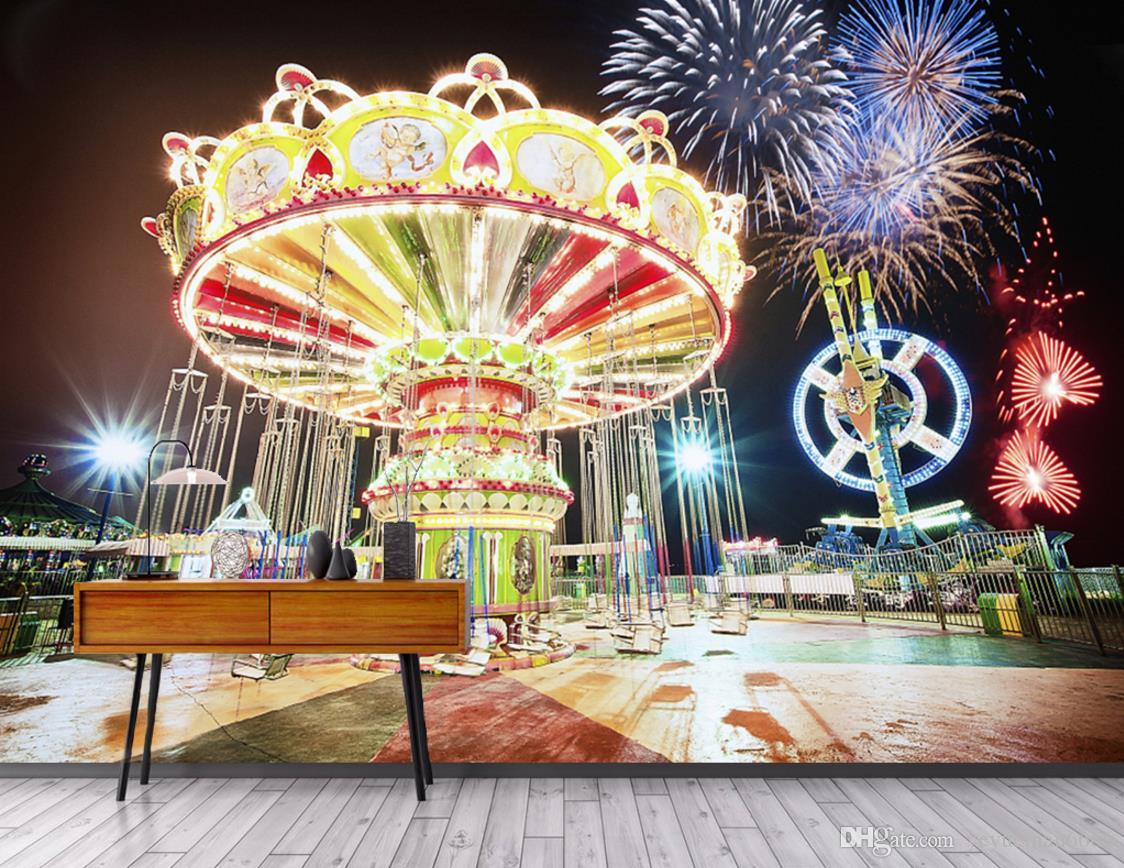 Amusement Park Night 3d - 1124x868 Wallpaper - teahub.io