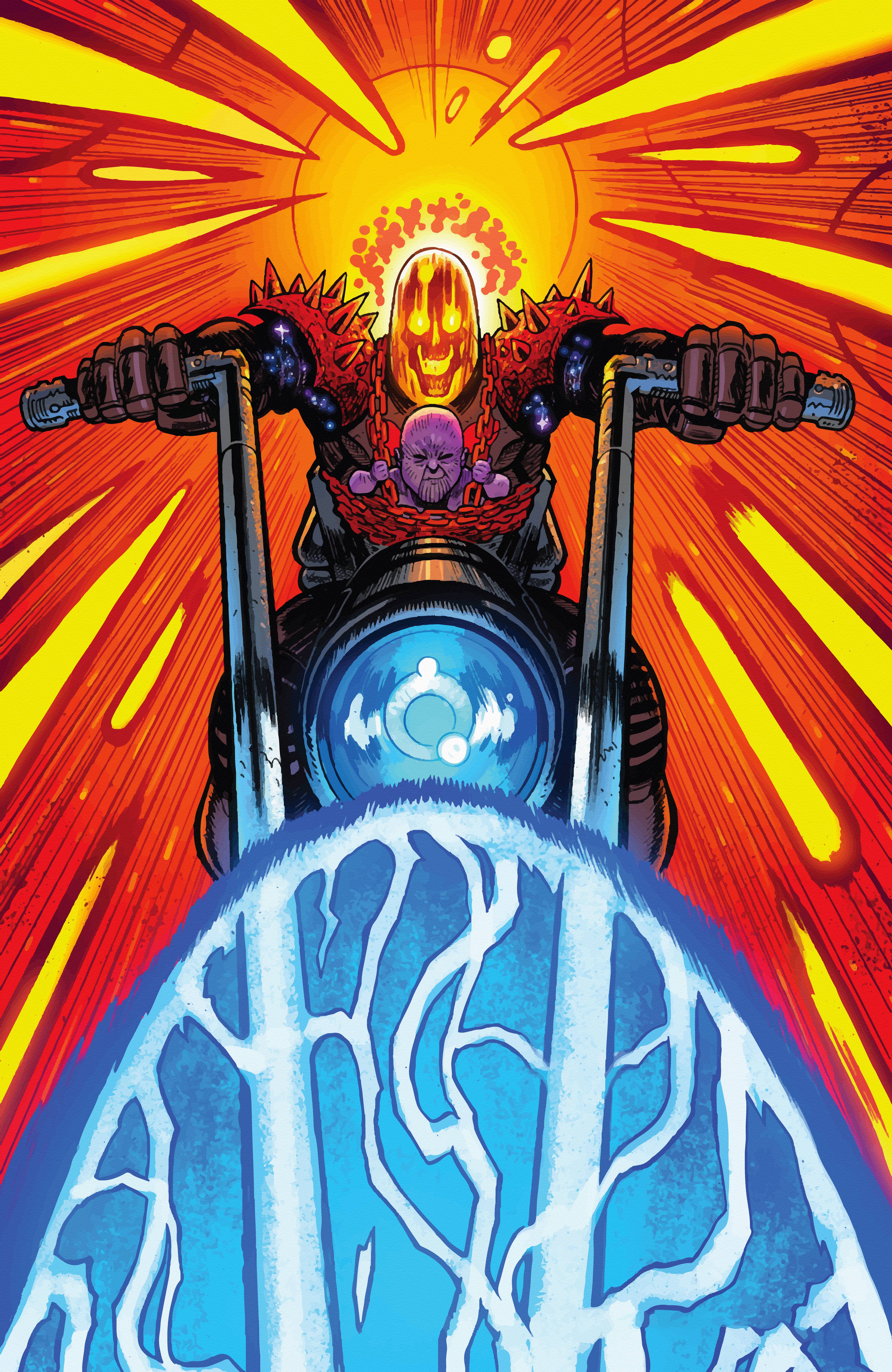 Cosmic Ghost Rider Baby Thanos 4000x6151 Wallpaper Teahub Io