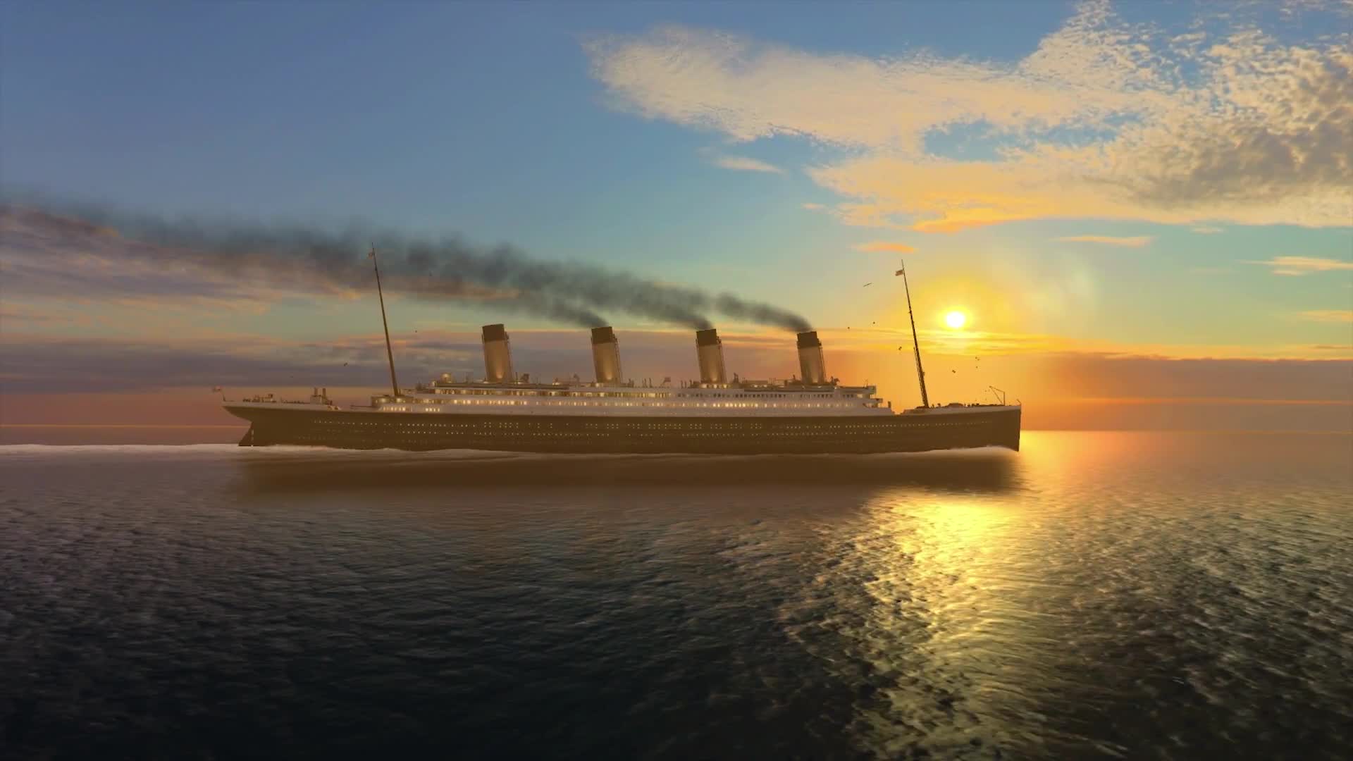 Titanic 3d Gif - HD Wallpaper 