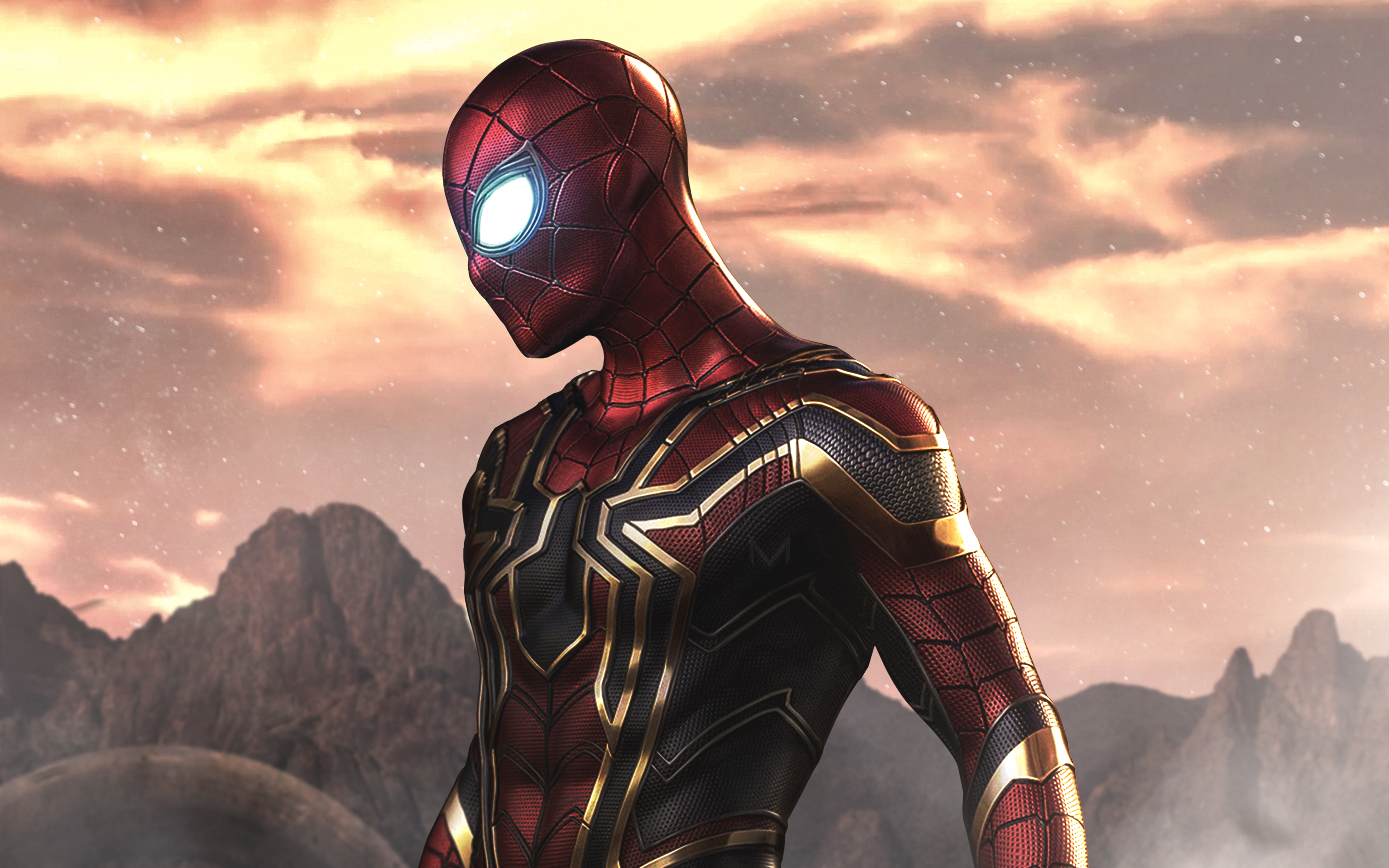 Spider-man As Iron Spider 4k Wallpapers - Spiderman Far From Home -  4000x2500 Wallpaper - teahub.io
