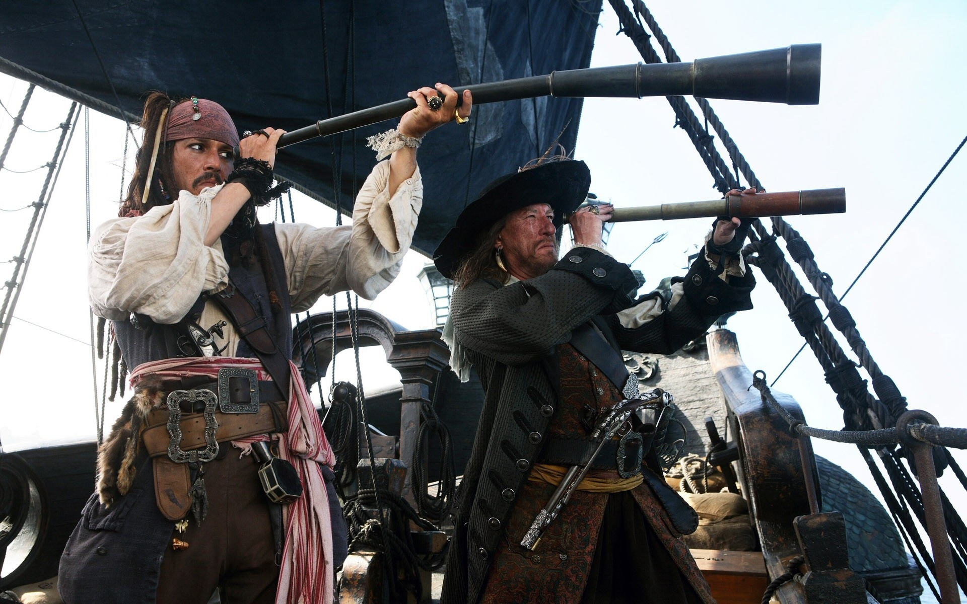 Img12 - Barbosa And Jack Sparrow - HD Wallpaper 