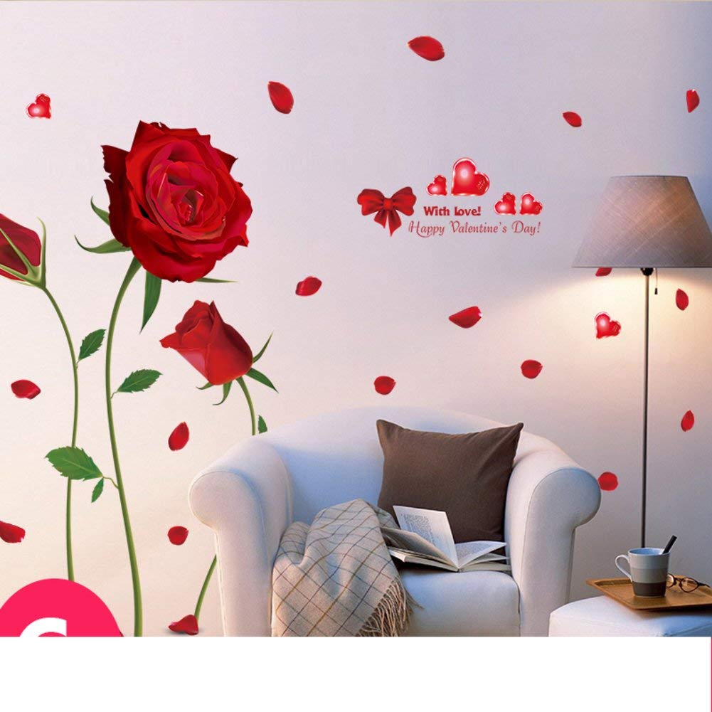 Flower Rose Wall Painting - 1001x1001 Wallpaper - teahub.io