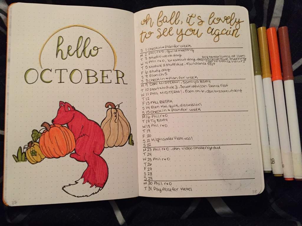 User Uploaded Image - Bullet Journal Hello Fall - 1024x768 Wallpaper 