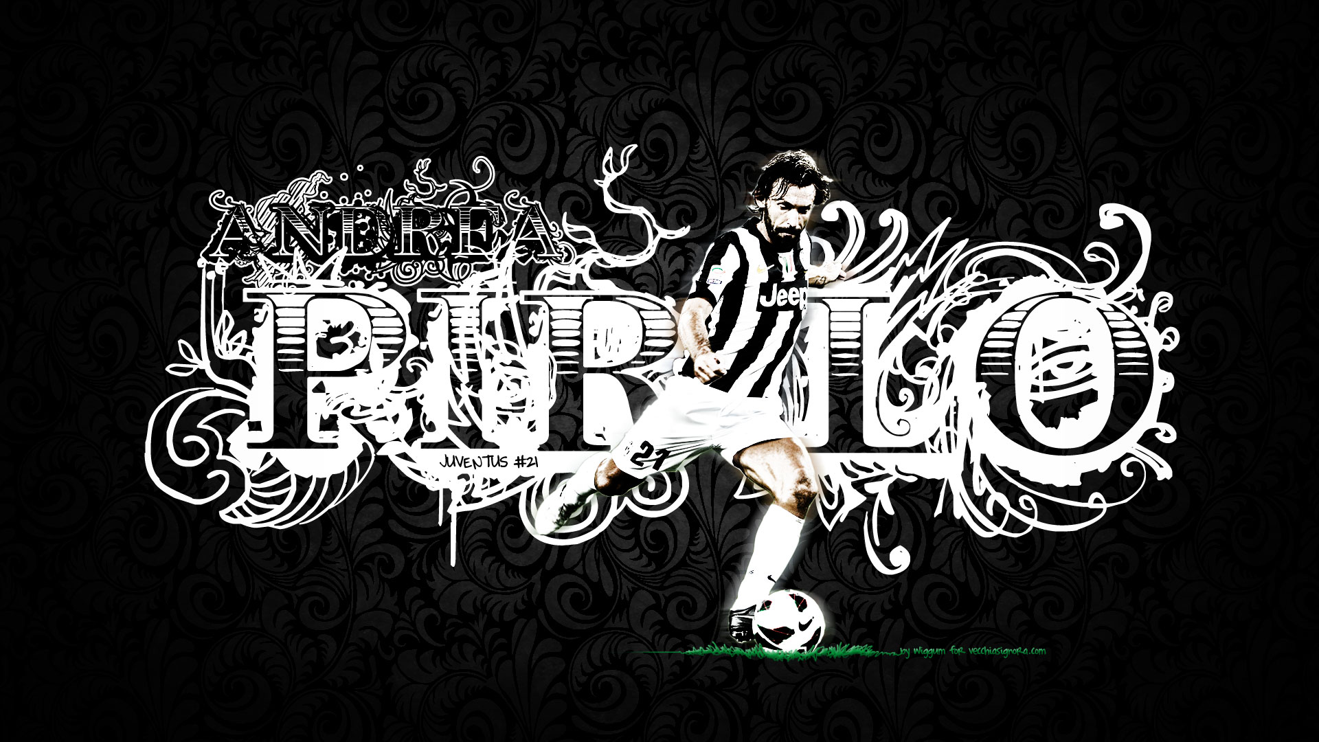 Andrea Pirlo Leader Juventus Wallpaper - Wallpaper - HD Wallpaper 