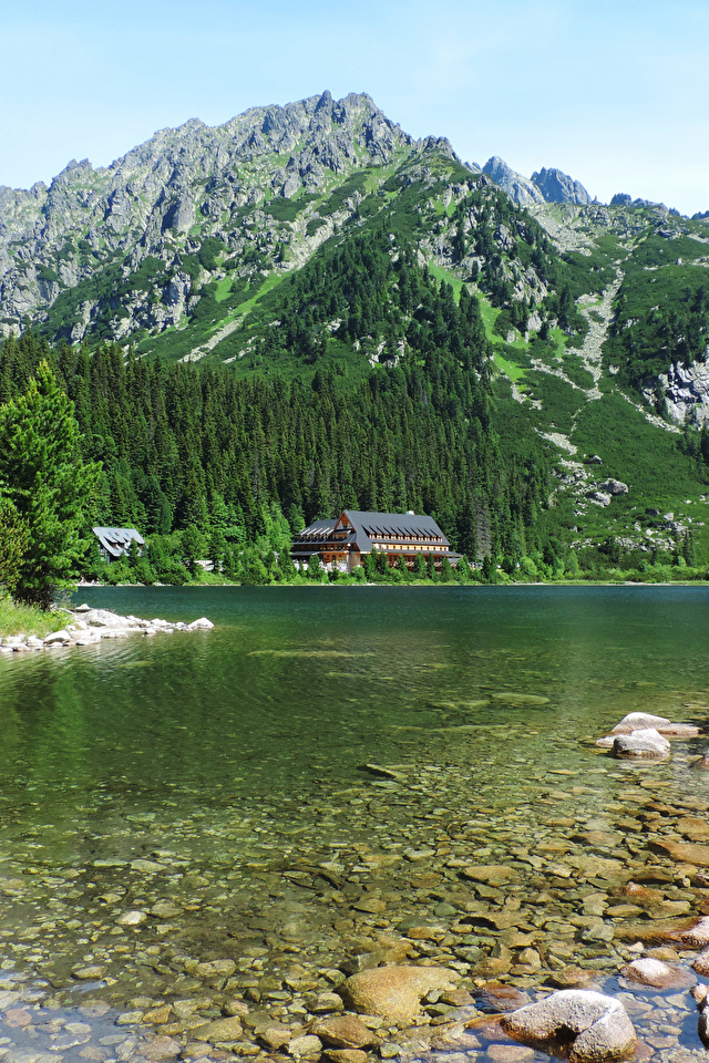 Popradské Pleso - HD Wallpaper 