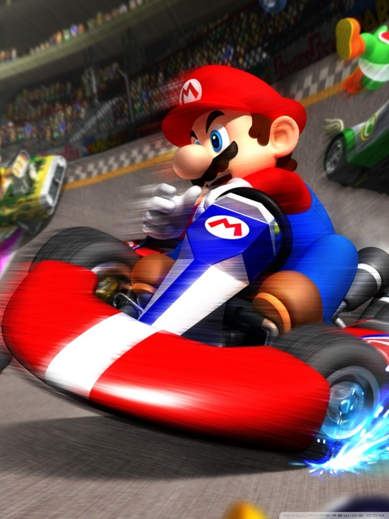 Mario Kart - HD Wallpaper 