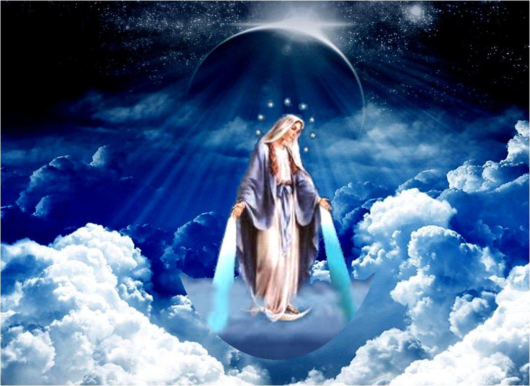 Mary Wallpaper,mother Mary Wallpapers,blessed Mother - Background Mother  Mary Hd - 1070x780 Wallpaper 