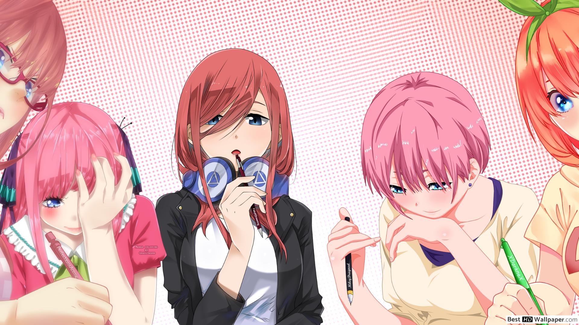 Gotoubun No Hanayone - 1920x1080 Wallpaper - teahub.io