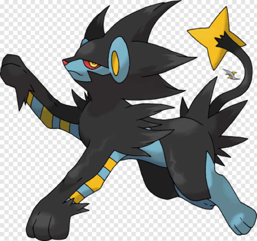 Luxray With Transparent Background, Hd Png Download - Luxray - HD Wallpaper 