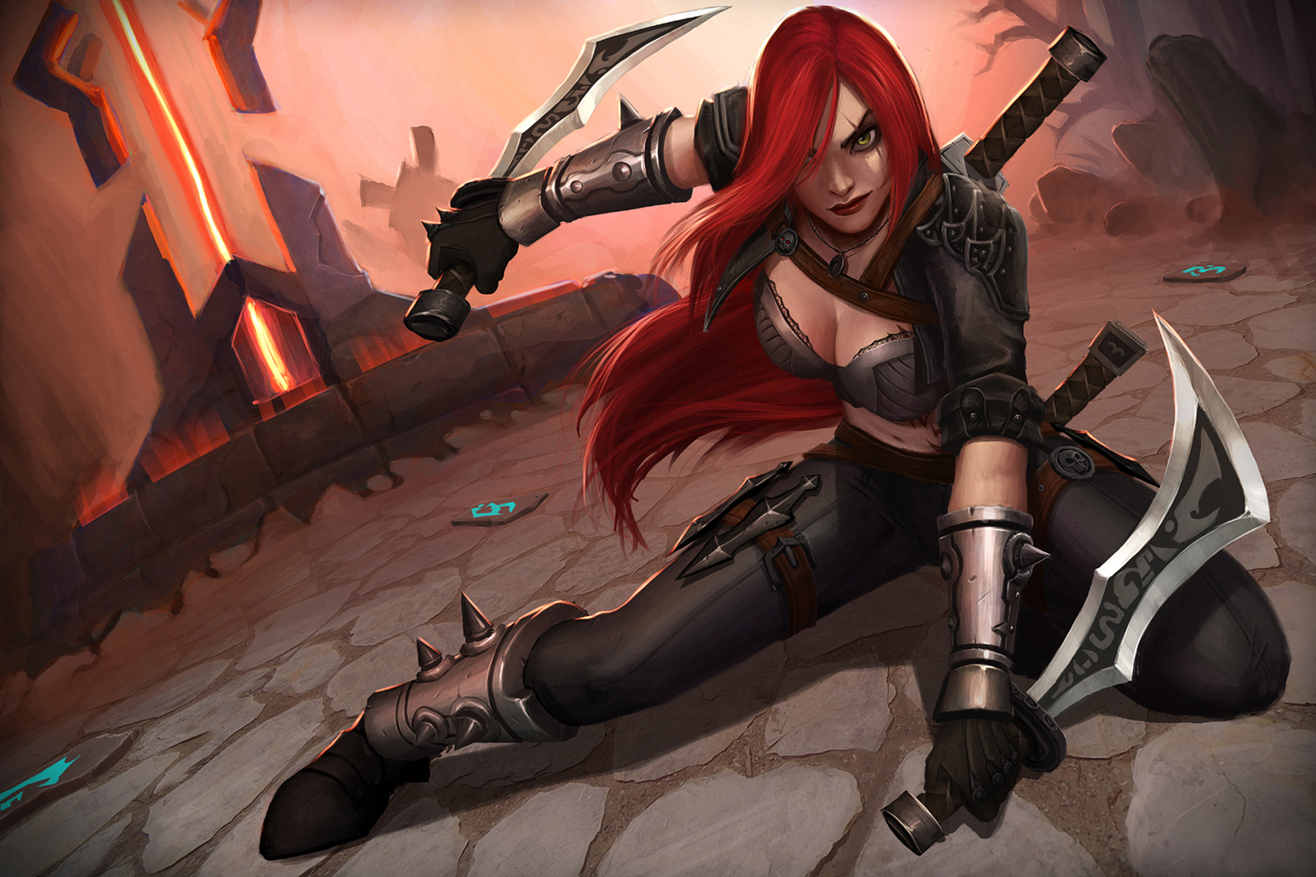 League Of Legends Katarina Body - HD Wallpaper 