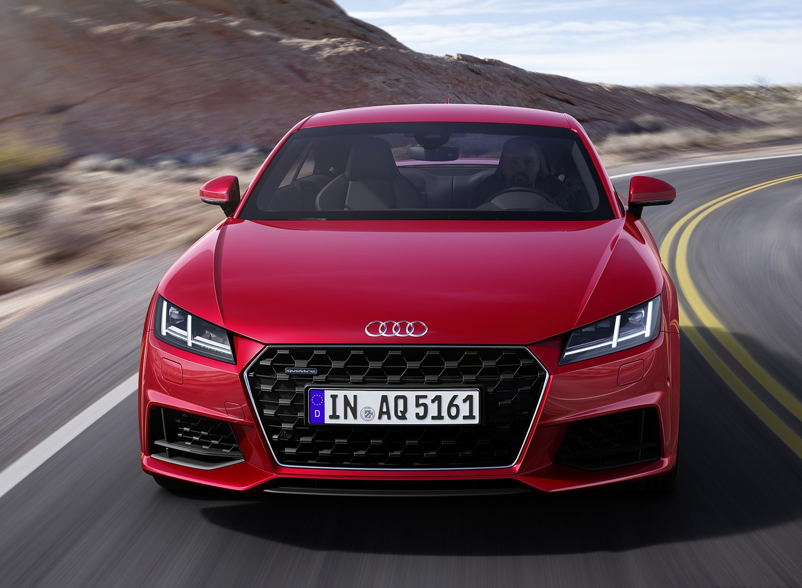 2019 Audi Tt Coupe Front Wallpapers - HD Wallpaper 