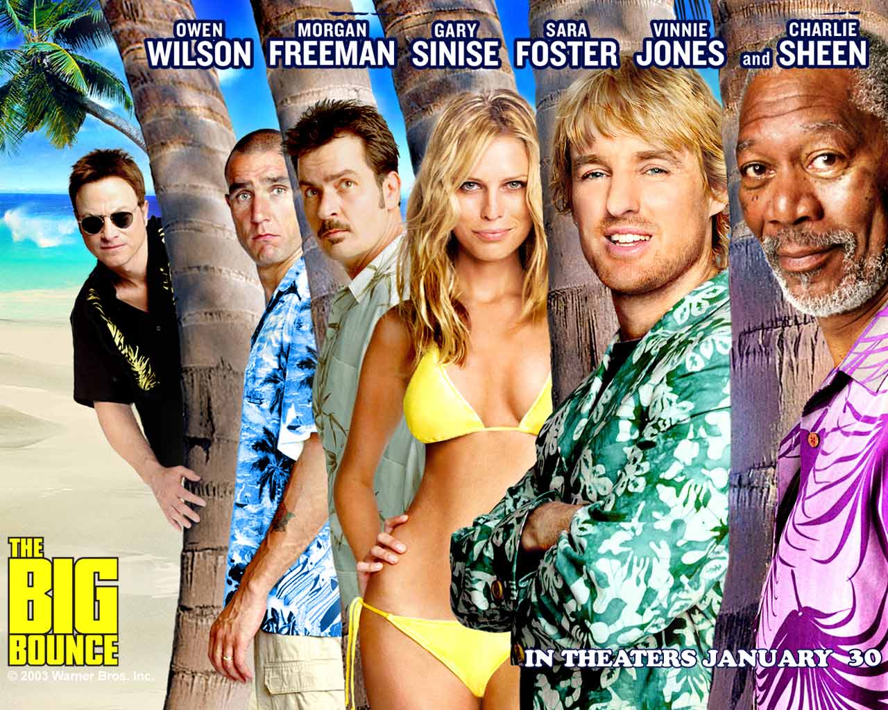 The Big Bounce, 2004, Owen Wilson, Charlie Sheen, Morgan - HD Wallpaper 