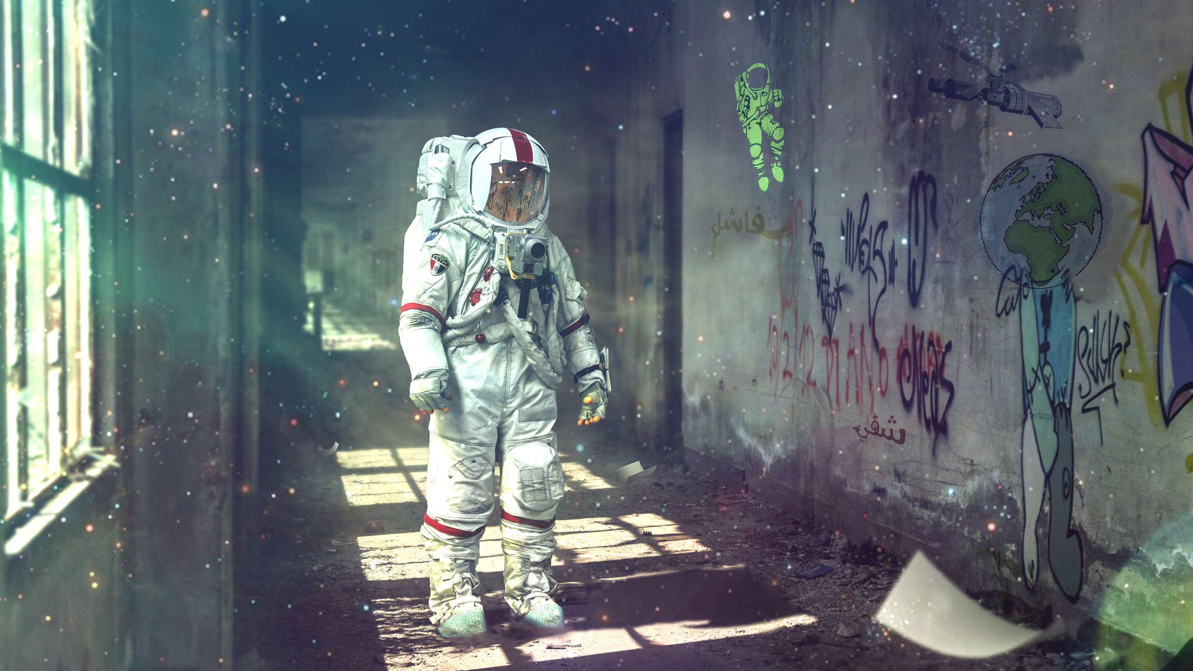 Astronaut Wallpaper 4k - HD Wallpaper 