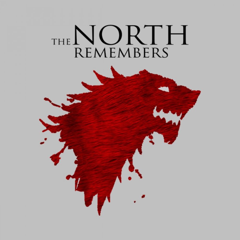 Stark The North Remembers - 1000x1000 Wallpaper - teahub.io