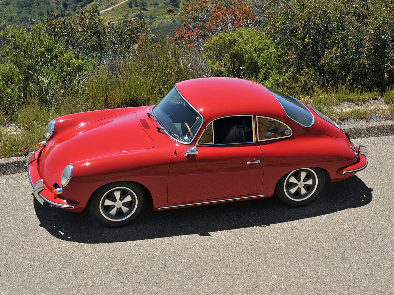 Porsche 356 C Outlaw Custom Coupe Red 1964 1600x1200 Wallpaper