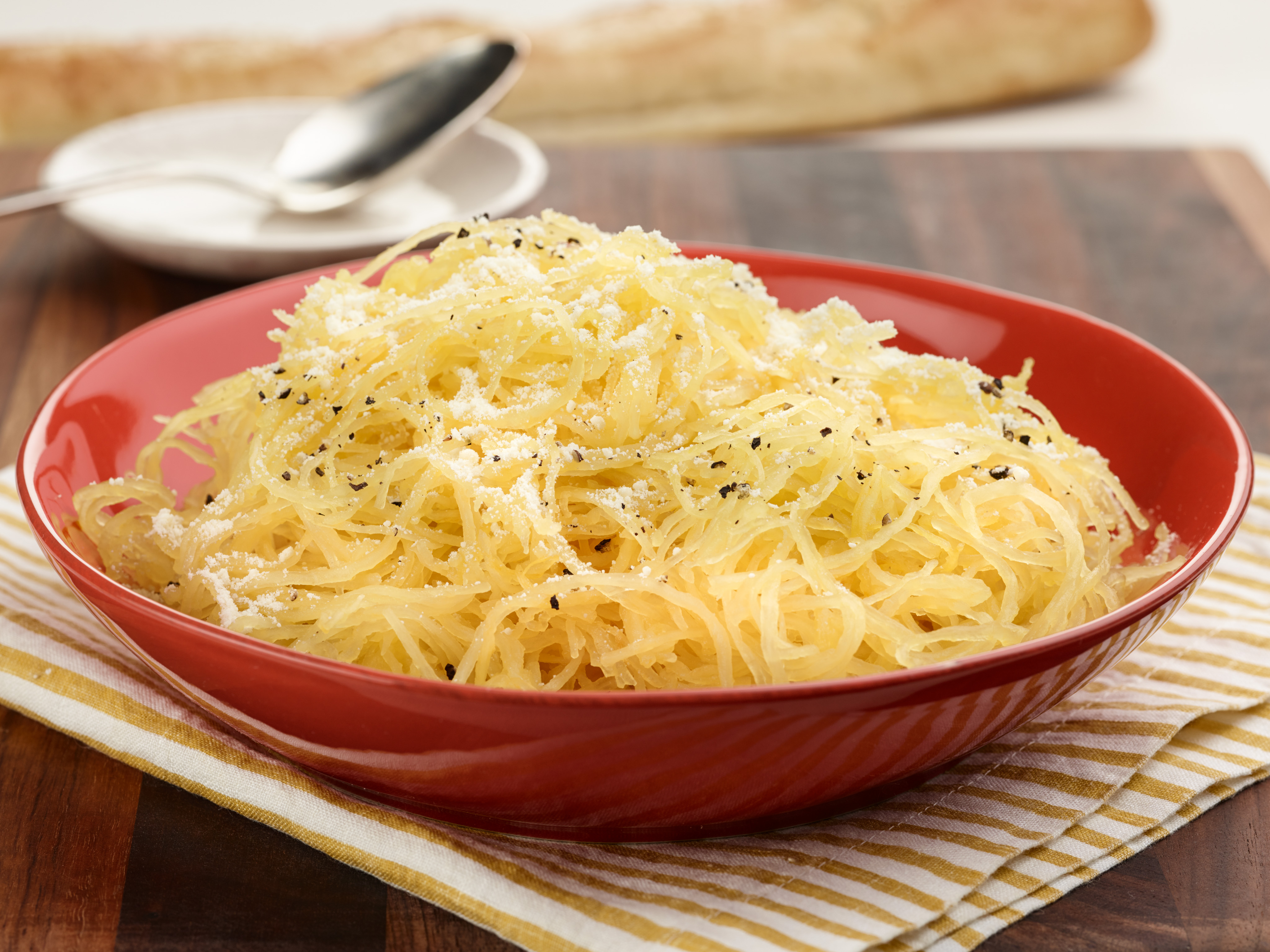 Spaghetti Squash With Parmesan - HD Wallpaper 