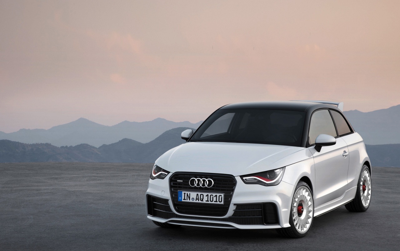 2012 Audi A1 Quattro Front Angle Wallpapers - Audi A1 - 1280x804 ...