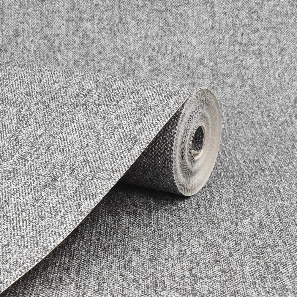 Belgravia Decor Sanremo Plain Grey Wallpaper - Thread - 1000x1000 ...