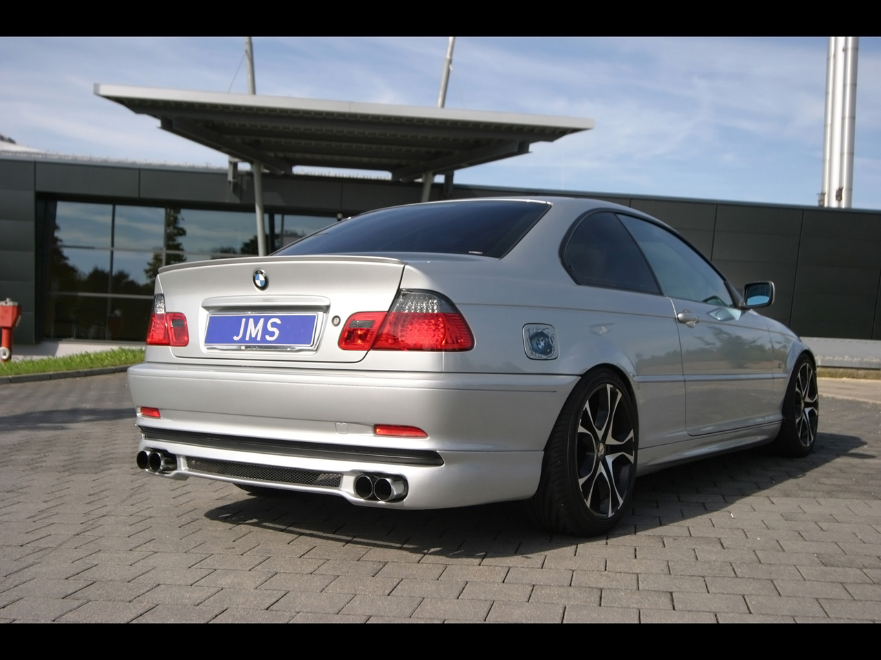 Bmw E46 Coupe Silver Tuning - 1280x960 Wallpaper - teahub.io