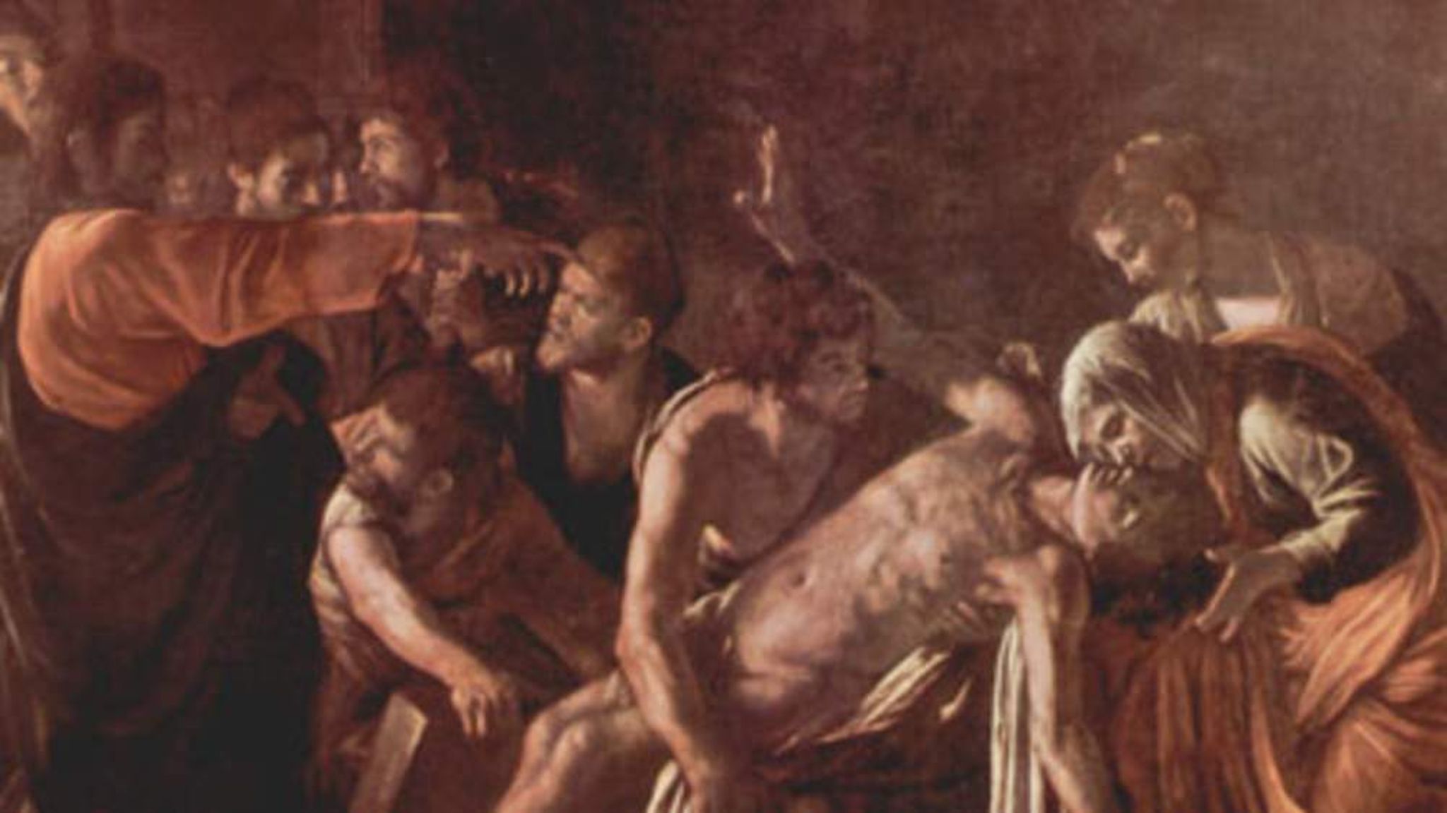 Raising Of Lazarus Michelangelo - HD Wallpaper 