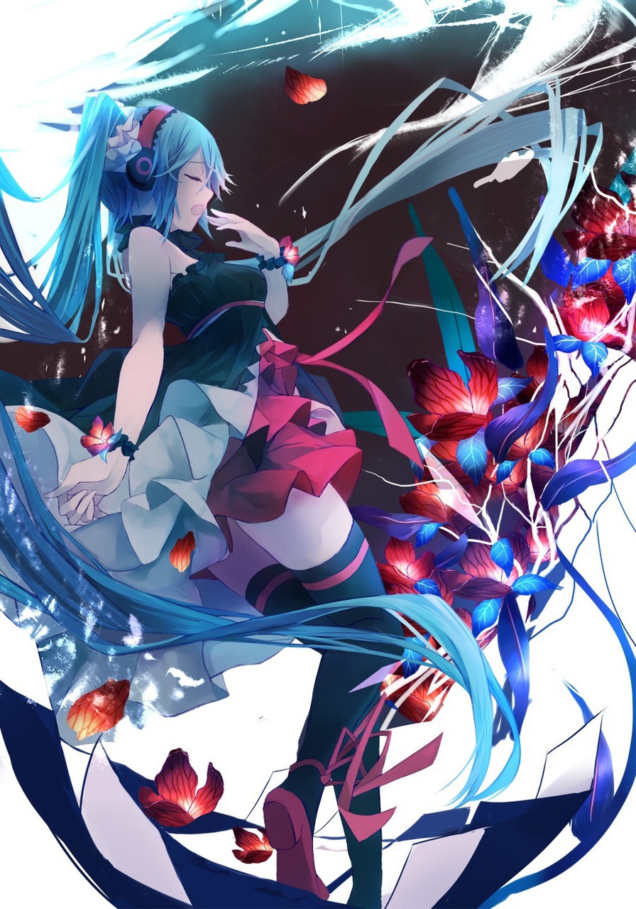 Vocaloid And Miku Hatsune Image - Hatsune Miku - 896x1280 Wallpaper ...