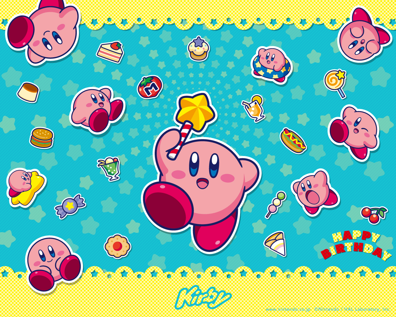 Kirby Background - HD Wallpaper 