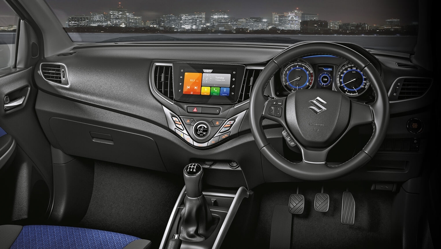 Maruti Suzuki Baleno Dashboard - Baleno Sigma 1.2 Interior - HD Wallpaper 