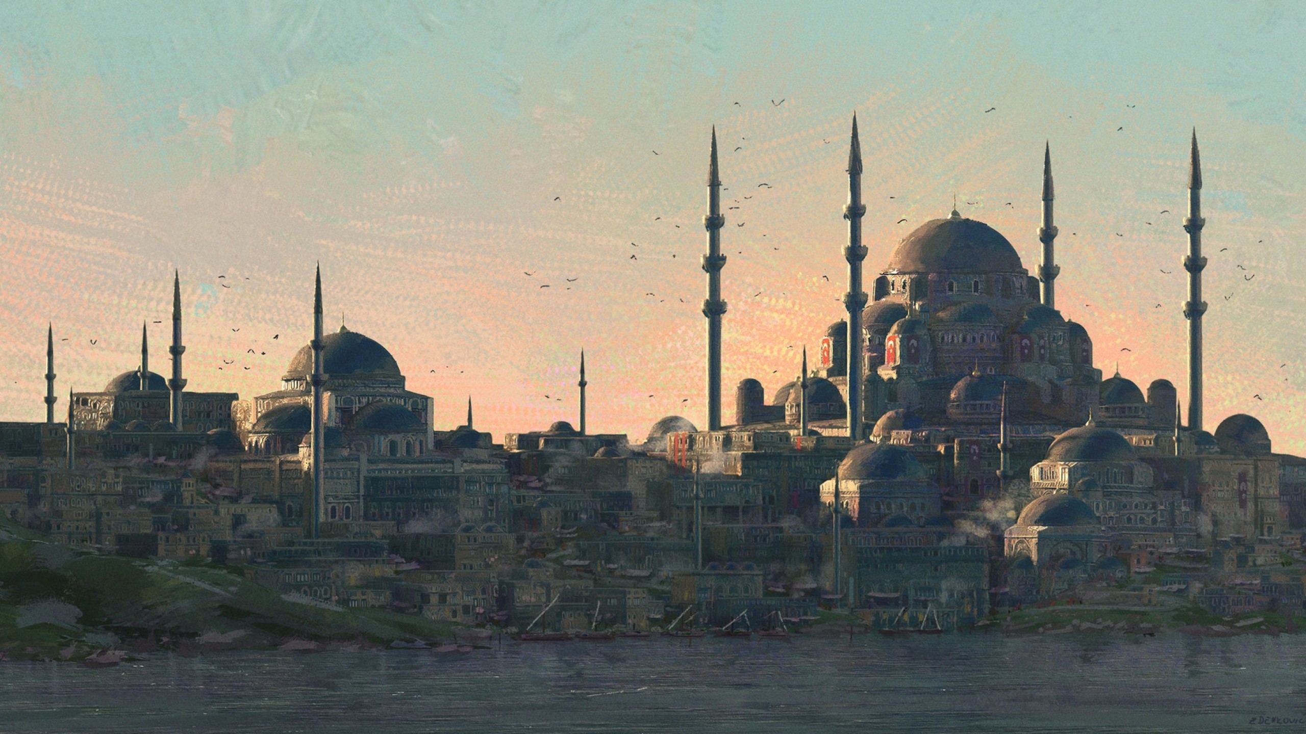 Ottoman, Mosque, Concept Design - Ottoman - HD Wallpaper 