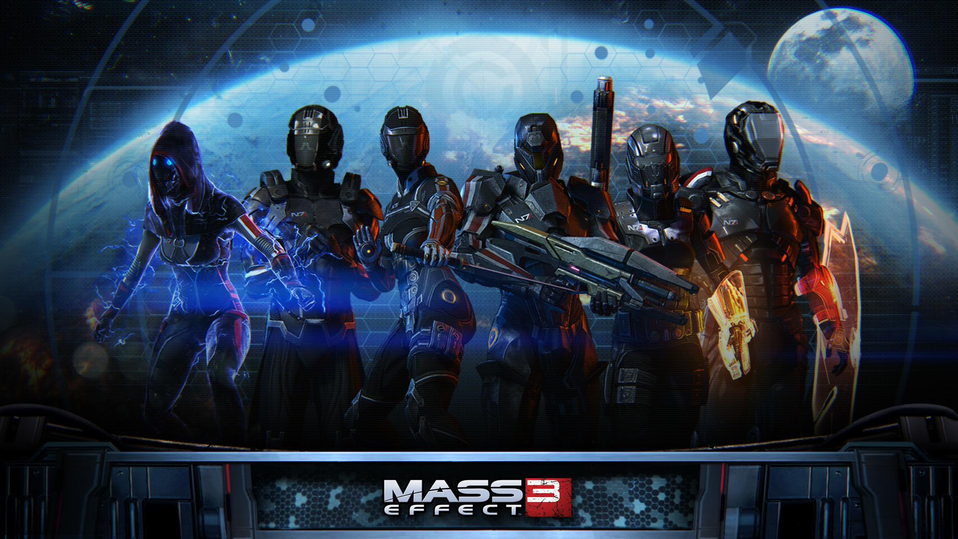 Mass Effect 3 Background - 1920x1080 Wallpaper 