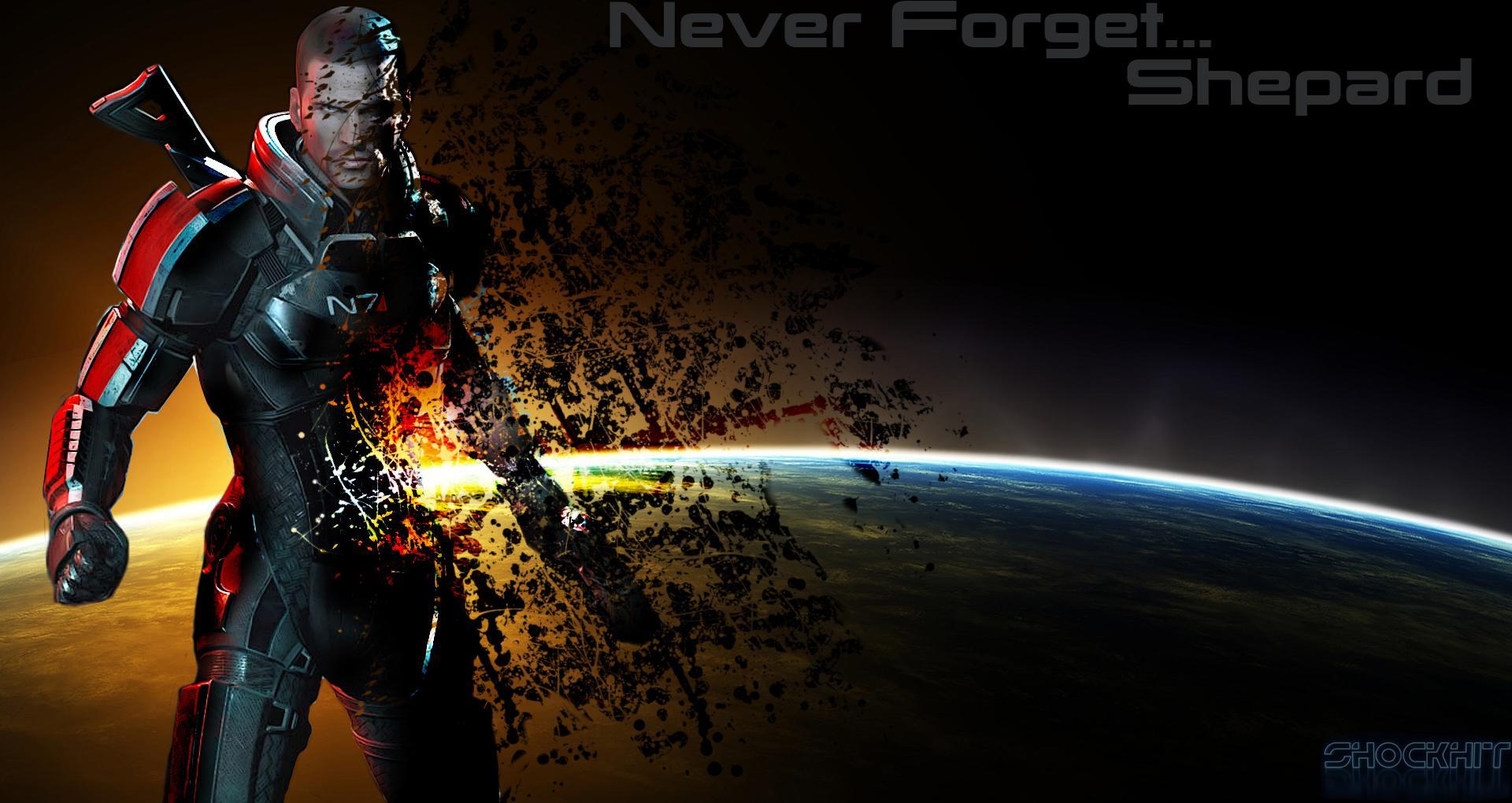 Mass Effect Shepard 1920x1020 Wallpaper