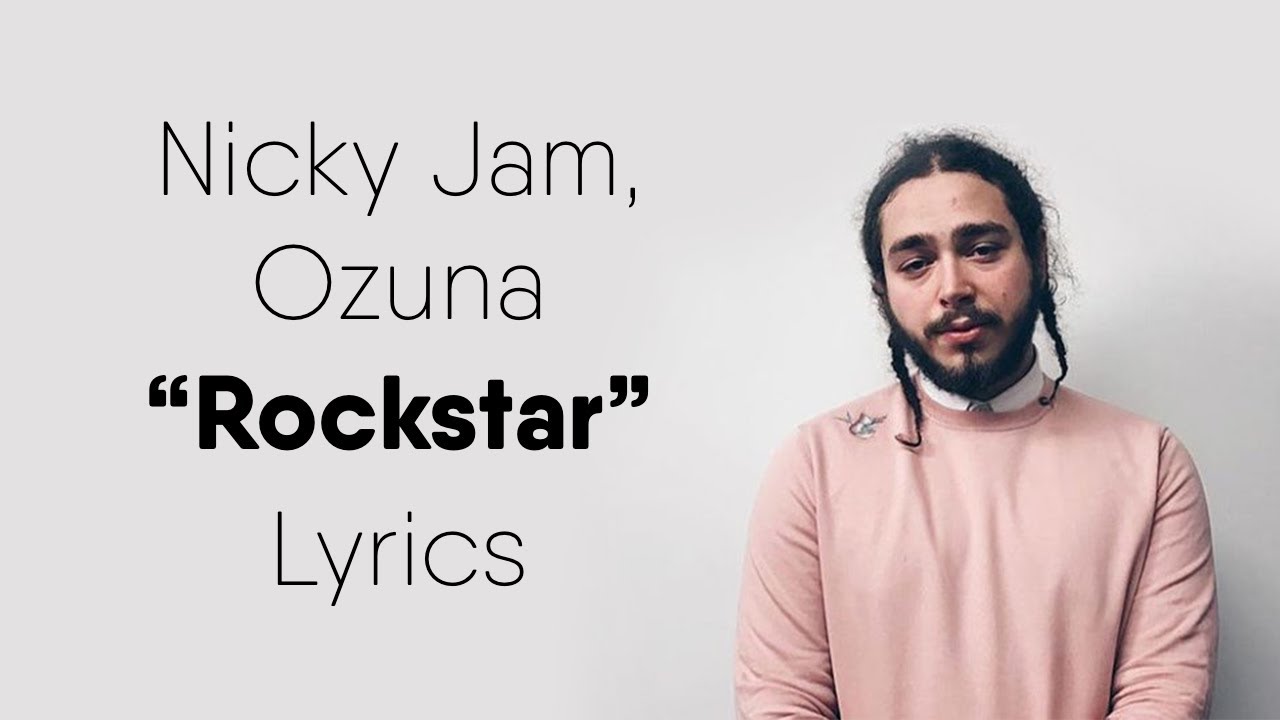 rockstar de post malone letra en español