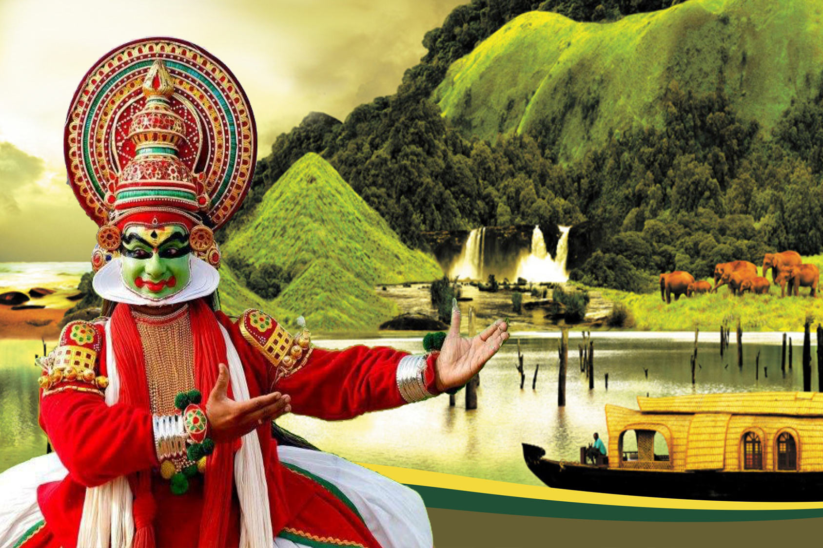 Kerala Tourism - HD Wallpaper 