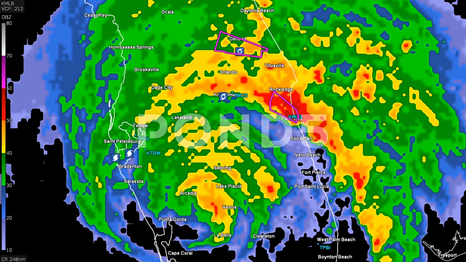 Rainfall Radar Of Hurricane Irma 19x1080 Wallpaper Teahub Io