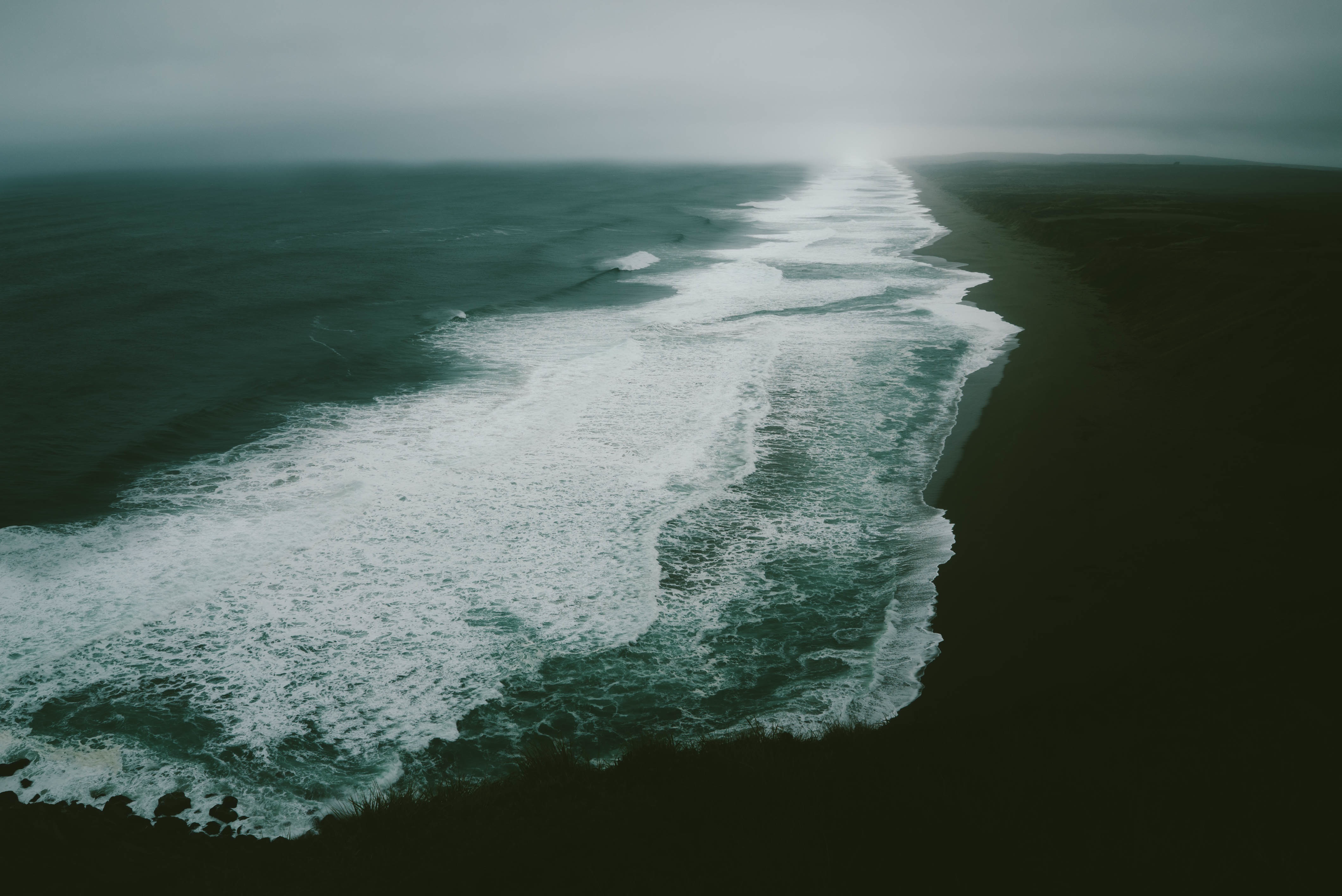 Wallpaper Ocean, Sea, Beach, Surf - HD Wallpaper 
