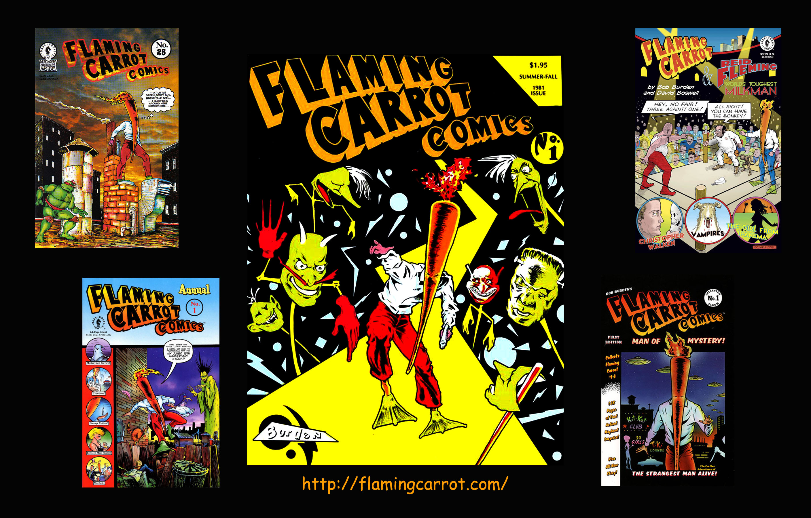 Flaming Carrot Comics - HD Wallpaper 