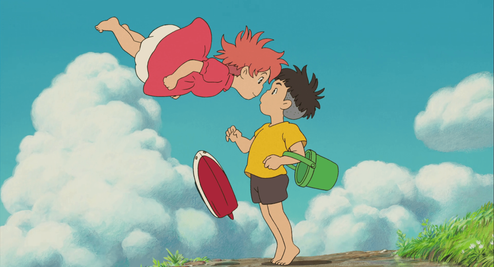 Ponyo And Sosuke 1920x1040 Wallpaper