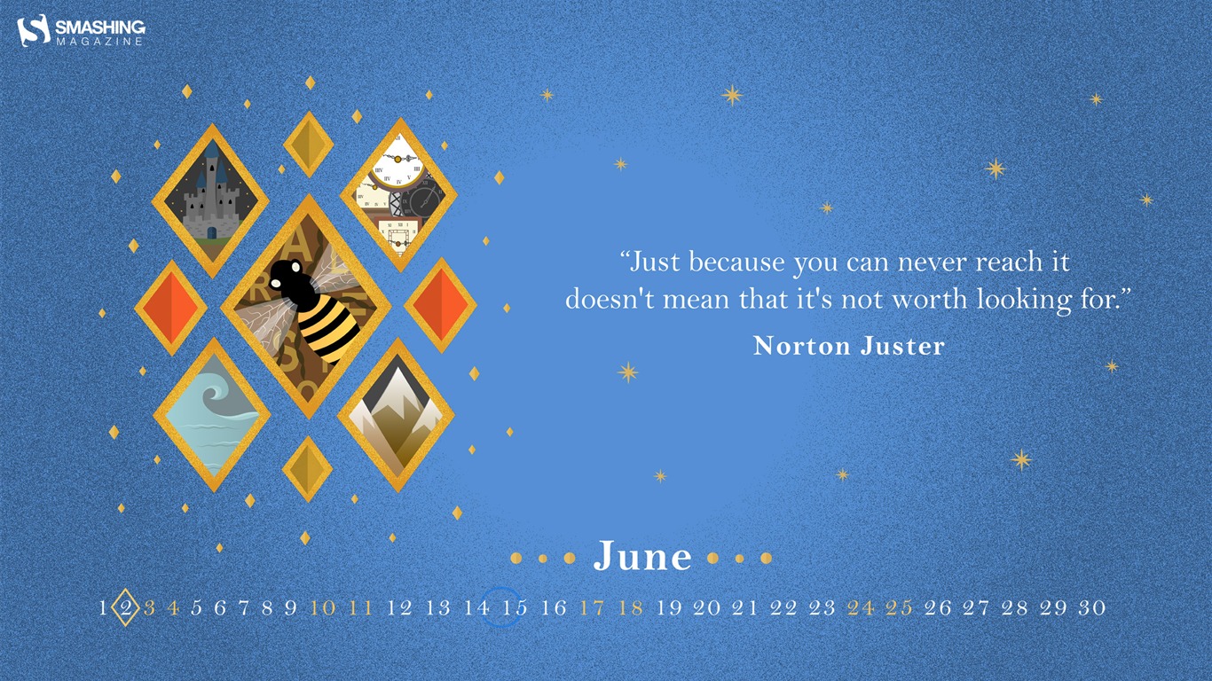 Papel De Parede Calendário Feliz Aniversário Norton-junho - Poster - HD Wallpaper 