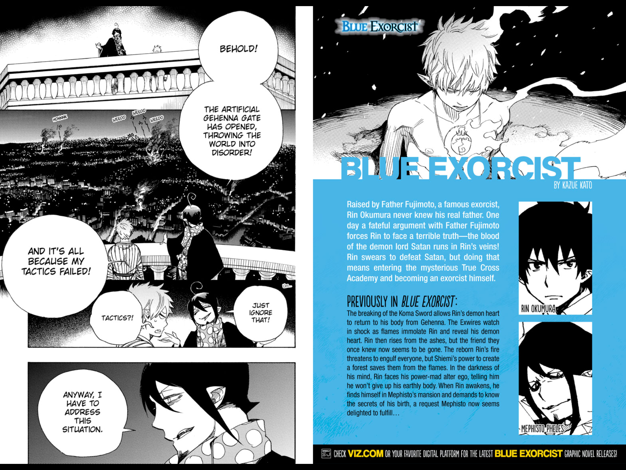 Blue Exorcist Chapter 99 - HD Wallpaper 