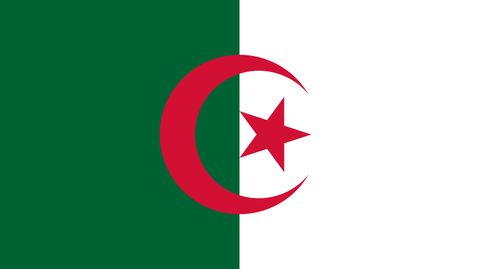 Algeria Flag - HD Wallpaper 