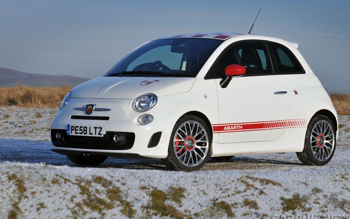 Abarth 500 White Background Abarth Fiat 500 Abarth 1440x900 Wallpaper Teahub Io